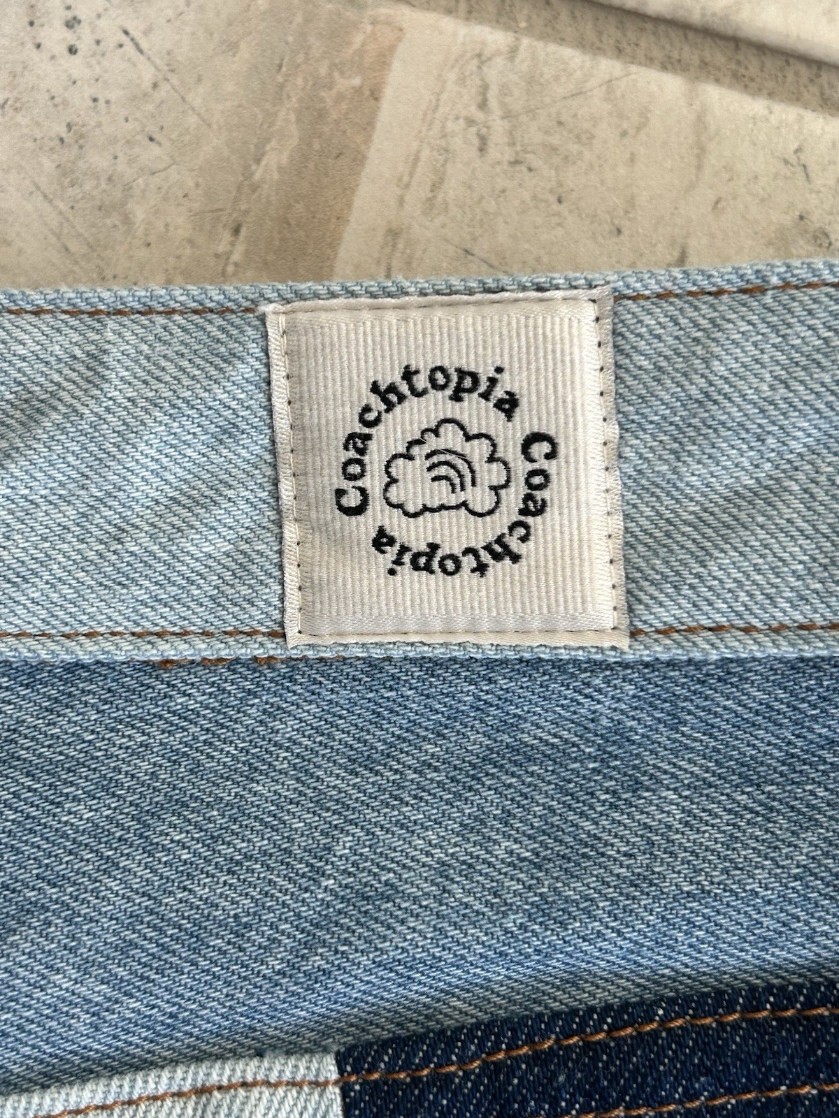 Coach Coachtopia Repurposed Patchwork Denim Mini … - image 6