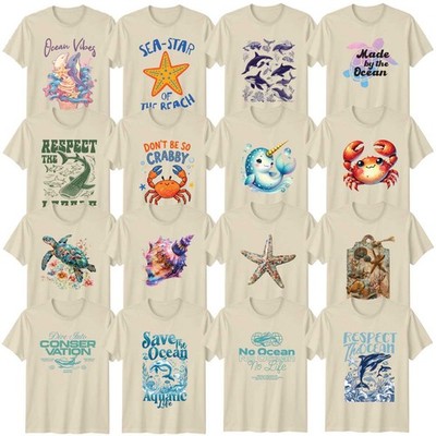 T-Shirt Meeresschutz Meereslebewesen Erwachsene Meer Tierwelt Geburtstag Geschenk