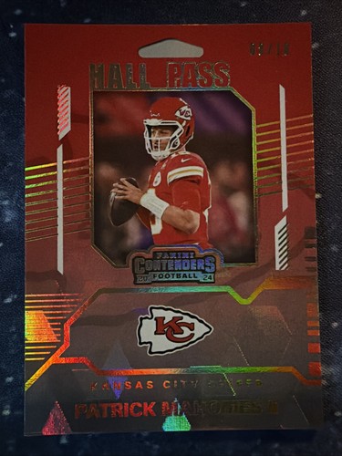 Patrick Mahomes II [Gold] #1 2024 Panini Contenders Hall Pass card