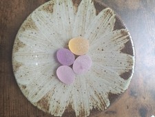 Beautiful rare color sea glass 4pcs, surf tumbled, weathered, beach glass, 81