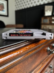 Ikari Warriors III: The Rescue Nintendo NES Video Game Pak Cartridge