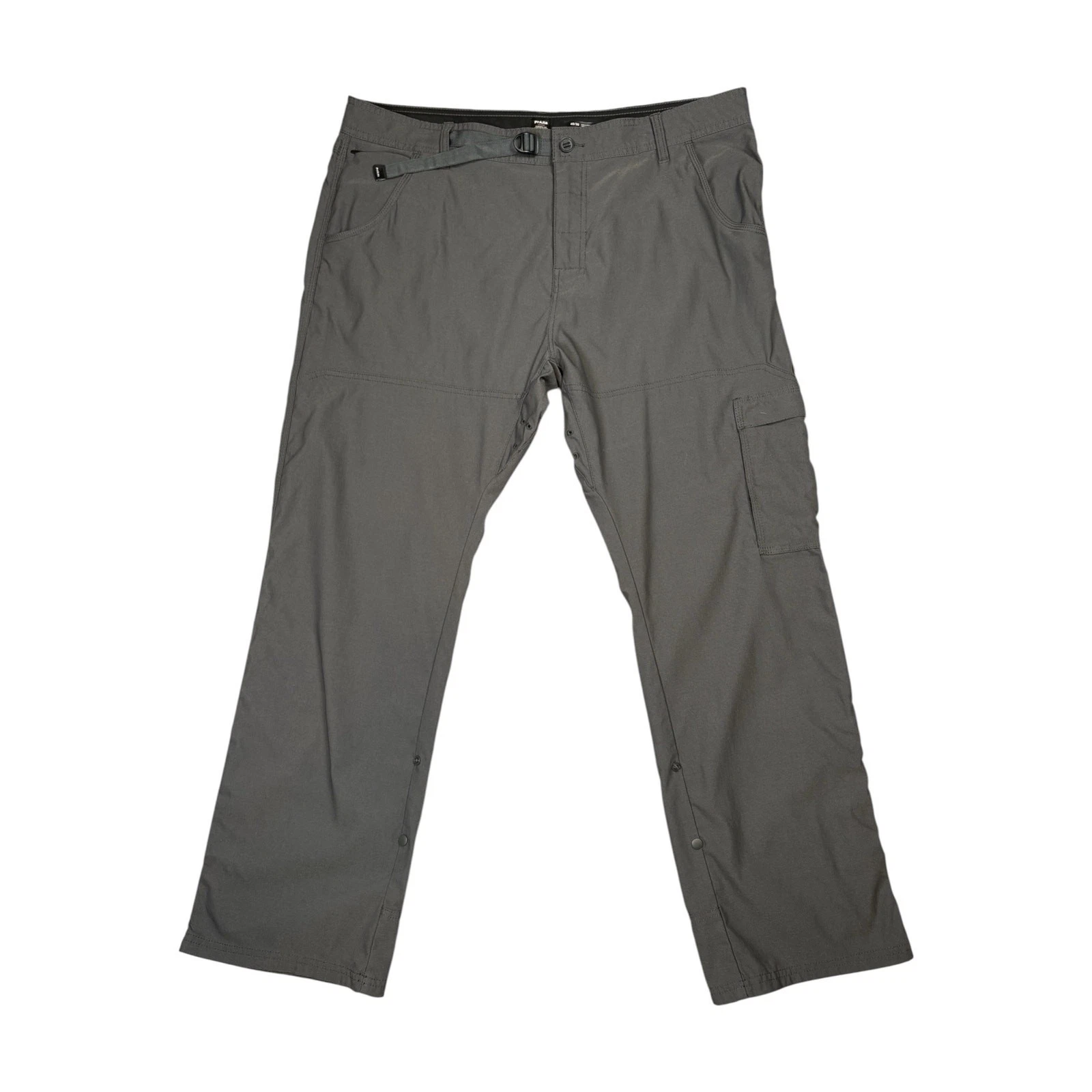 PrAna Zion Stretch Cargo Pants Men’s 40x30 Dark Gray Hiking Outdoors Pockets