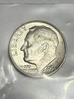 1956 D Roosevelt Dime 90% Silver US Coin UNCIRCULATED #20