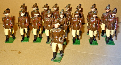 Nostalgia Models - Set N410 - New South Wales Rifles 1899 - 17 Teile - Maßstab 1:32
