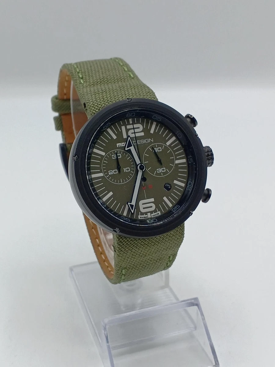 MOMO Design Orologio Uomo Evo MD1012BR-30 - Cronografo Al Quarzo Acciaio Placcato