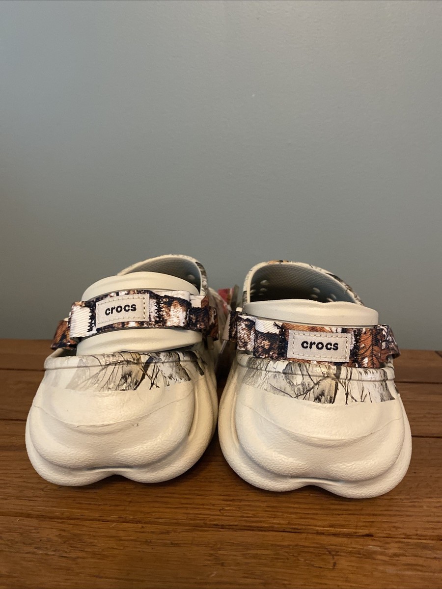 Crocs Echo Clog Realtree Edge Camo Bone White 208232-2Y2 Men's