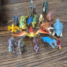 Assorted Plastic Dinosaur Toys Figures Pretend Play Set for Ages 3-7