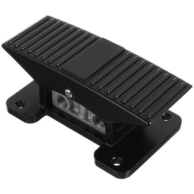 TEHAUX 5 Way 3 Position Center Closed Pneumatic Foot Operated Pedal Valve 1/4