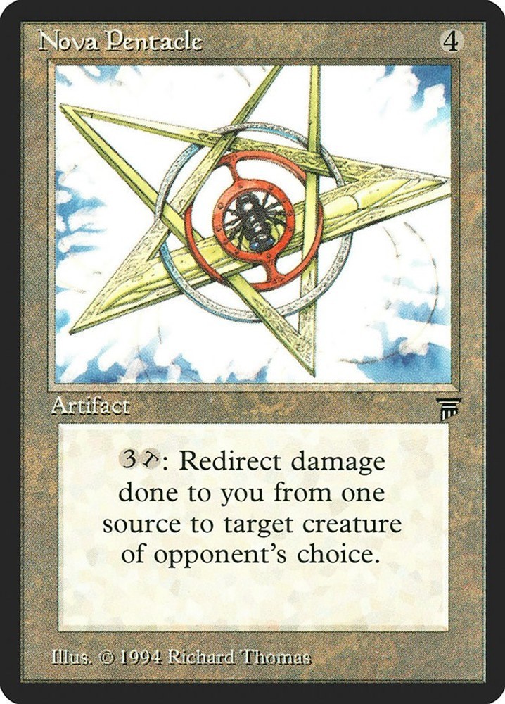 Nova Pentacle Legends MTG LP card