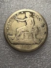 1878 US Trade Dollar Seated Liberty Circulated Silver $1 Coin