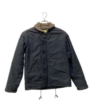 BUZZ RICKSON'S                    N-1 DECK JACKET black BR12030 BR12634