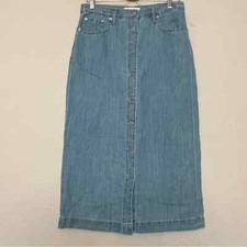 EUC GAP Denim Maxi Light Blue Skirt size 29
