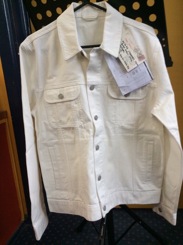 White Denim Jacket Mens - Prototype 