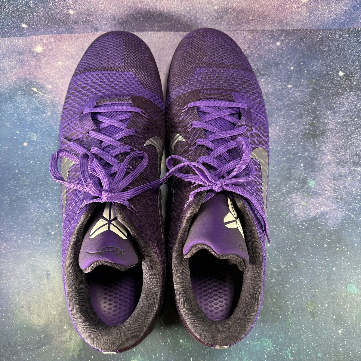 Nike Kobe 9 Elite Low Purple Moonwalker 639045 515 Size 18