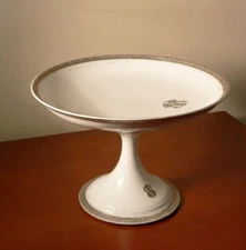 Antique Porcelain Compote Plate.