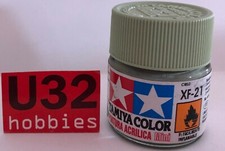 TAMIYA 81721 XF-21 Matte Sky Blue Acrylic Paint For Modeling 10Ml