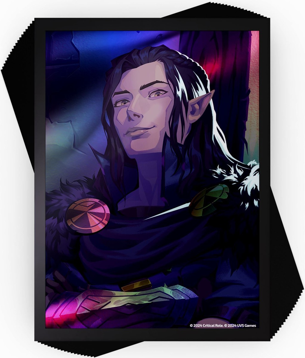 critical role card sleeves Role: Factions of Wildemount - Kryn Dynasty & Xhorhas Box Set With eye UniVersus Card Sleeves: Critical Role