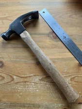 Rare Vntg. Mephisto Adze Hammer w/ Nail Pulling Hole - Roofing Hammer