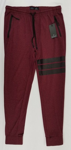 Red Rodger Burgundy Jogger Track Pants 