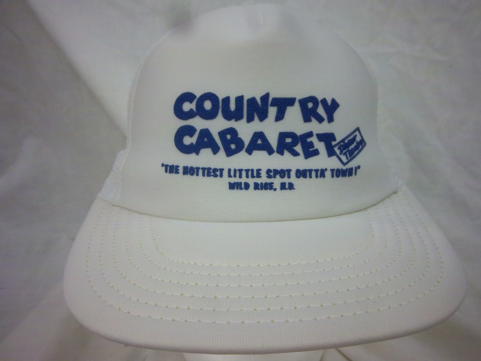 trucker hat baseball cap COUNTRY CABARET DINNER THEATER retro snapback cool mesh