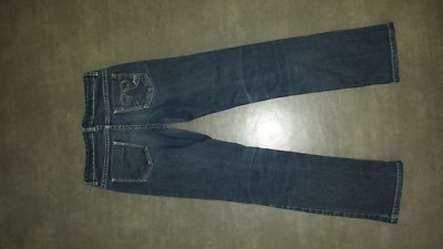 Pantalon Jean Bleu Marine Jacadi Taille 10 Ans Fille - Occasion En Très Bon état