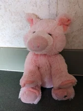 Shining Stars Pig Pink Plush 2006 Russ Berrie Stuffed Animal 10"