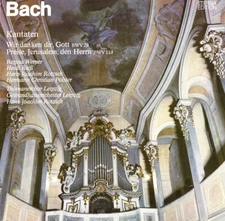 BACH Cantatas B.29 & 119 ROTZSCH WERNER RIESS POLSTER Eterna 826581 Black Label