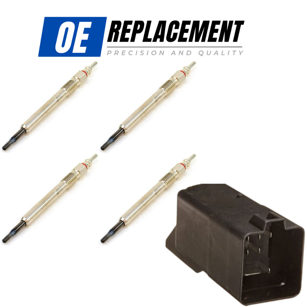 JEEP LIBERTY CRD 5V GLOW PLUG SET OE# 68090430AA MADE IN ITALY  GLOW PLUG RELAY