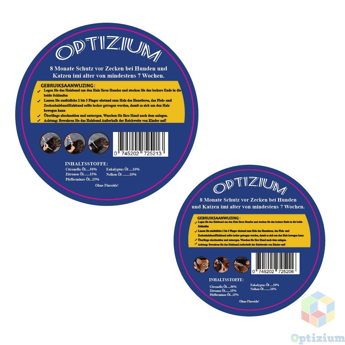 Zeckenhalsband Anti Insekten Floh Haustier Katzen Hund 8 Monate  Zeckenschutz | eBay.de