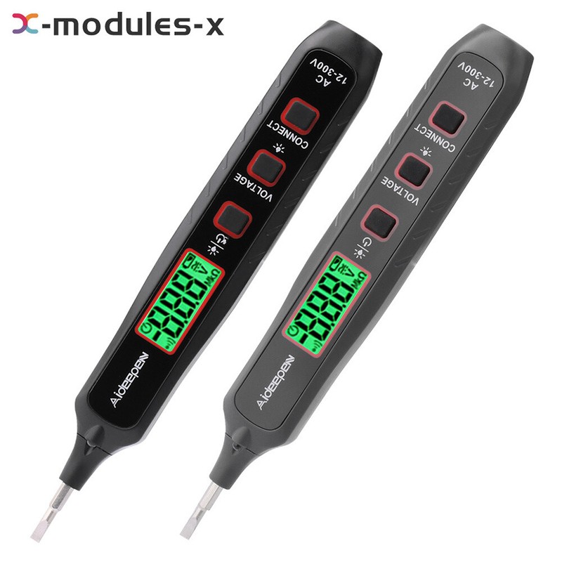 Digital Multimeter AC Voltage Tester LCD High Precision Voltage Detector Pen