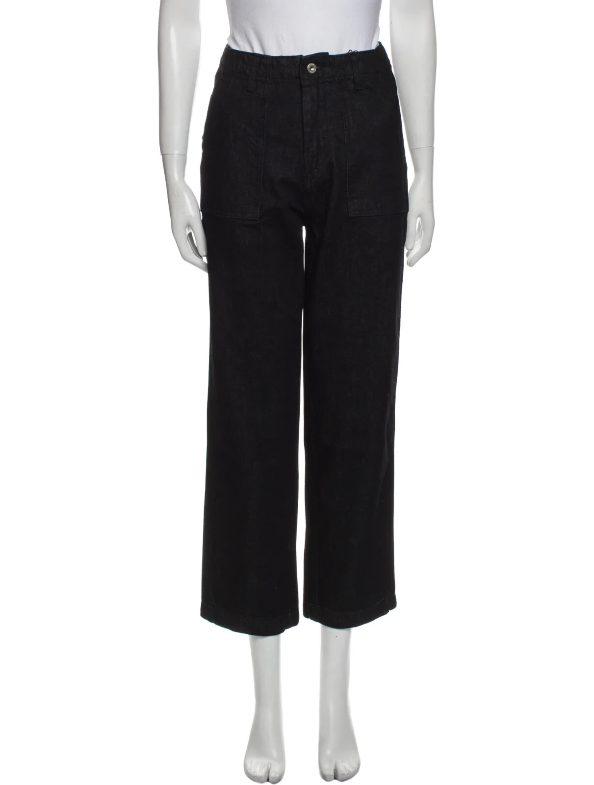 Nothing Written High-Rise Straight Leg Jeans 26