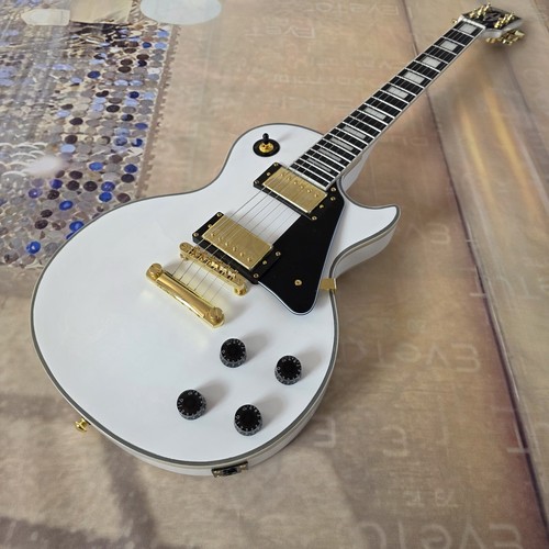 LP Custom alpine white electric guitar Mahogany body Limited time offer from US