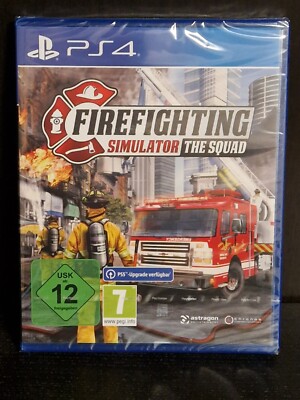 PS 4 ''Firefighting Simulator: The Squad'' Neu & OVP