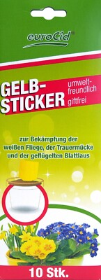 Gelbsticker Trauermücken Bekämpfen 60x - Gelbtafeln Trauermücken Gegen Kleine Fliegen In - Foto 8
