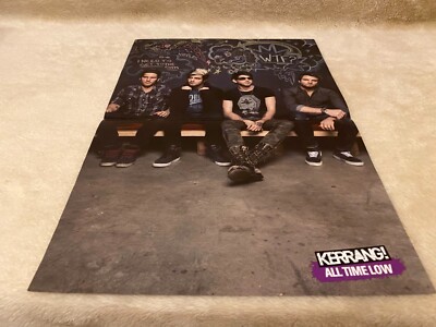 POST.08 MAGAZINE PICTURE/POSTER 11X16'' ALL TIME LOW