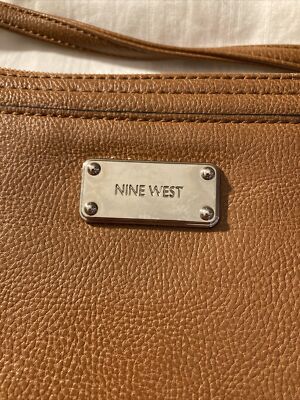 Nine West Brown / Leopard Animal Print Inside Shoulder Hand  display picture 1
