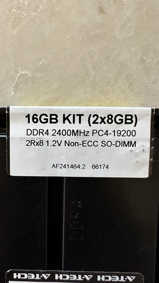 16GB DDR4 19200 Laptop RAM Memory (2x8GB Modules) 2400MHz - Image 2 of 3