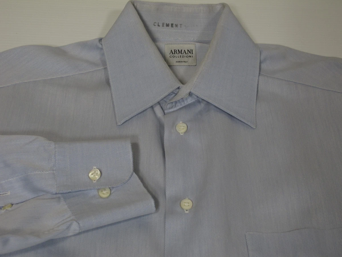 Armani Collezioni Classic Solid Dress Shirts for Men for sale | eBay