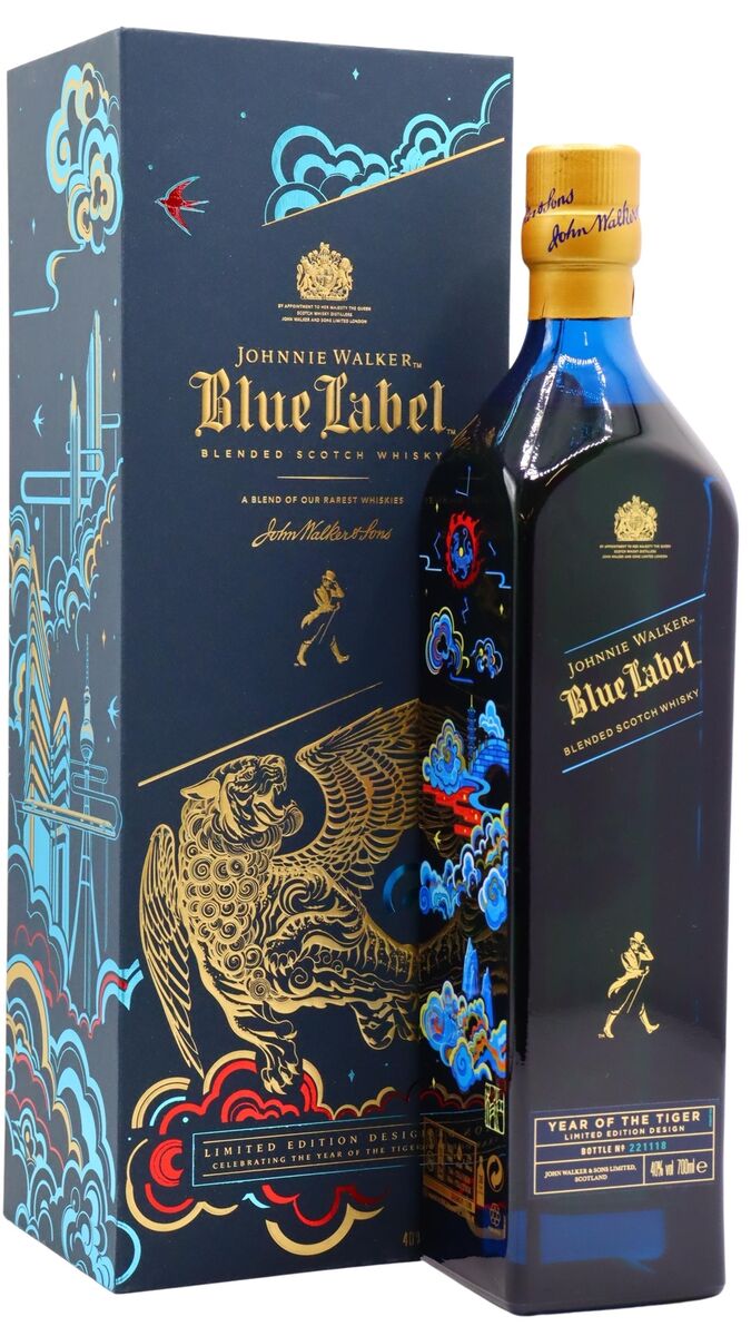 Johnnie Walker - Blue Label - 2022 Lunar New Year - Year Of Johnnie Walker - Blue Label - 2022 Lunar New Year - Year Of