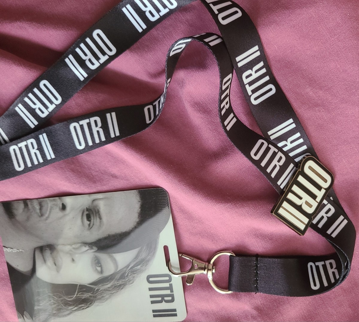 BEYONCE JAY-Z OTR II WORLD TOUR VIP PASS, Lanyard, and Pins
