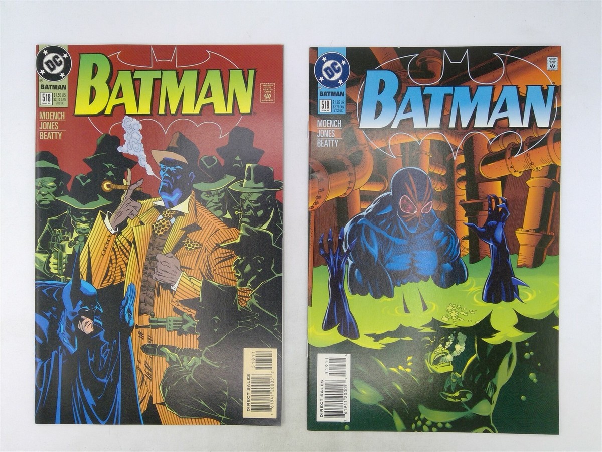 Batman #518 & 519 DC Comics 1995 VF Black Mask, Black Spider | eBay