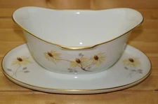 Rosenthal Siesta Gravy Boat or Sauce Bowl with Underplate, 8 3/4"
