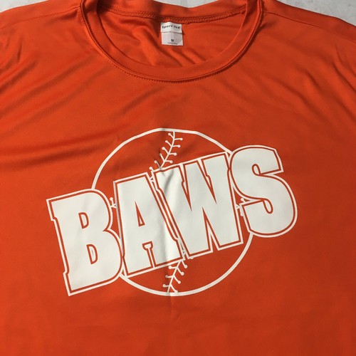 T-Shirt Mens M Round Neck Athletic 