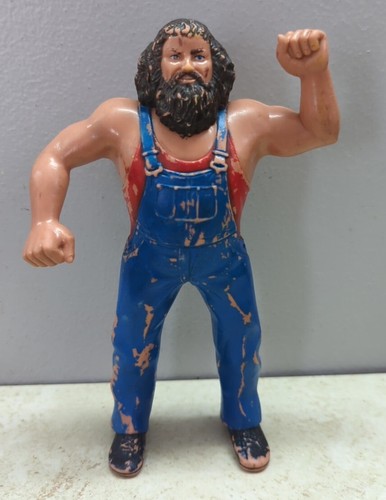 Hillbilly Jim 1984 WWF LJN Titan Sports 8 Rubber F...