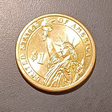 ⑪【ゴールデンダラー】新品未開封 第11代ジェームズ•K •ポーク大統領 ⑪【ゴールデンダラー】新品未開封 第11代ジェームズ•K •ポーク