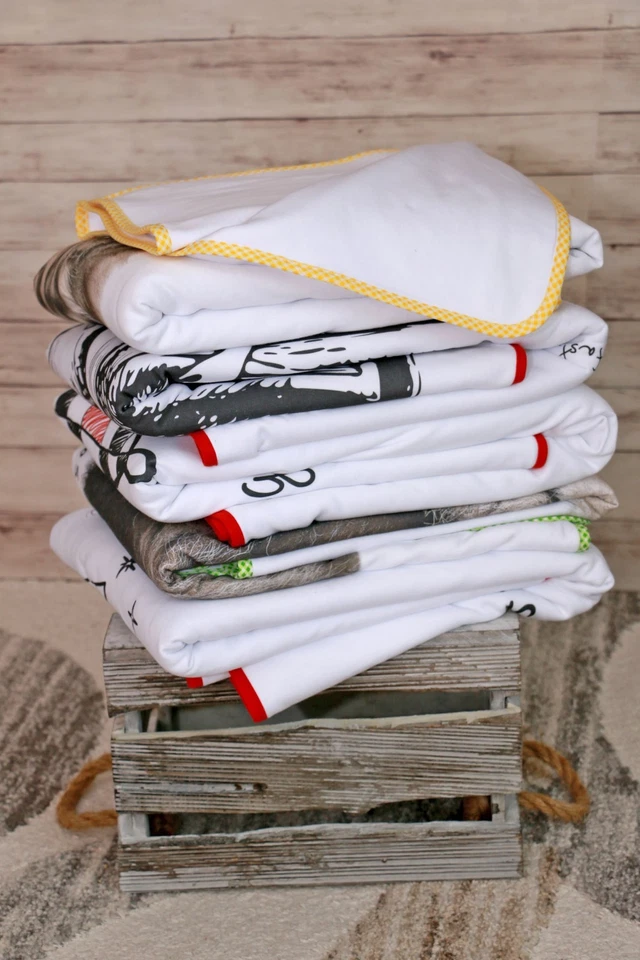 Manta de bebé de algodón/manta acolchada para cuna/muchos estilos de lujo hecha en Europa Foto 4 de 4