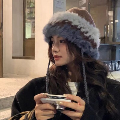 Kamea Berretto Femminile In Lana Con Fiore Vicenza, Beige,Uni