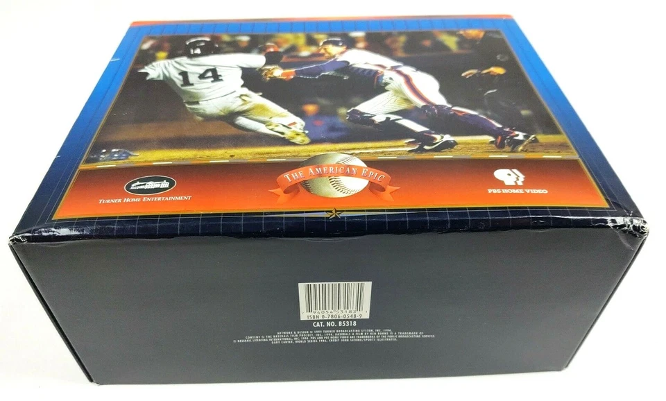 Baseball: A Film by Ken Burns - Nine Inning Boxed Set (VHS, 1994, 9-Tape Set) - Image 3 of 4