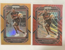 2023 Prizm WNBA NALYSSA SMITH #96 Orange /99 + Ruby Red Wave Prizm Indiana Fever