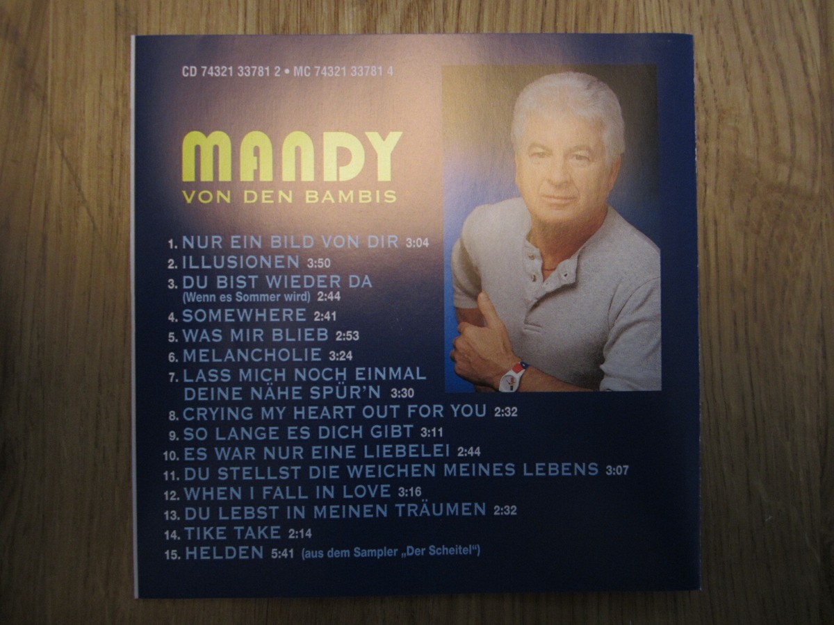 CD  Mandy von den Bambis - Gold  AUT PRESS  RAR 